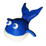 Kit à fabriquer Mes animaux à protéger en Pâte à Modeler / Abeille, Baleine, Tortue