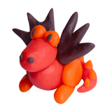 Kit à fabriquer Mes créatures fantastiques en Pâte à Modeler / Licorne, Dragon, Petite sirène