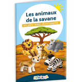PATADUR SEAU LES ANIMAUX DE LA SAVANE 10X80G