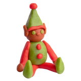 Kit à fabriquer Mes amis enchantés en Pâte à Modeler / Marchand de sable, Petite souris, Lutin