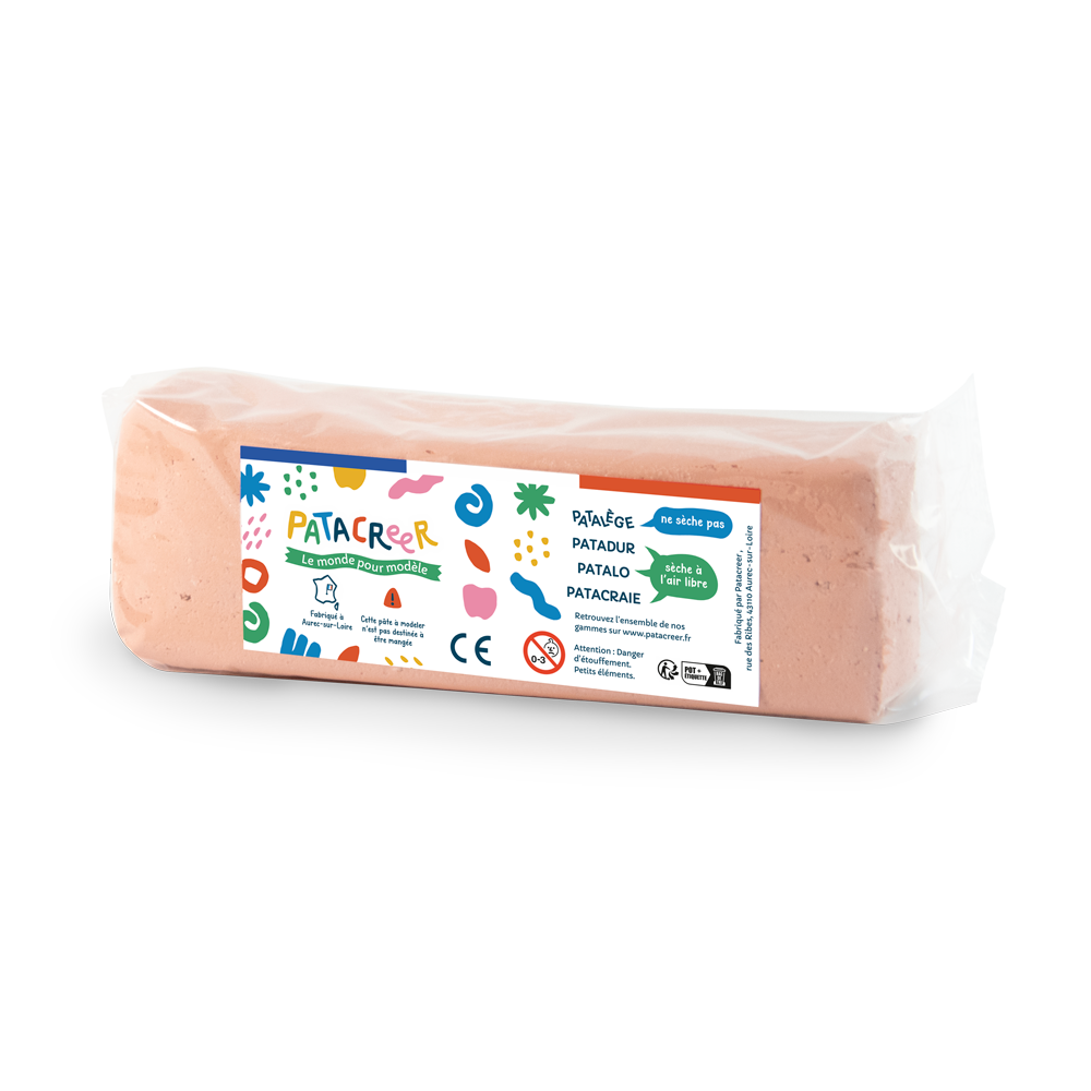 PATADUR PAIN 1KG Pâte à Modeler blanche ou terracota autodurcissante