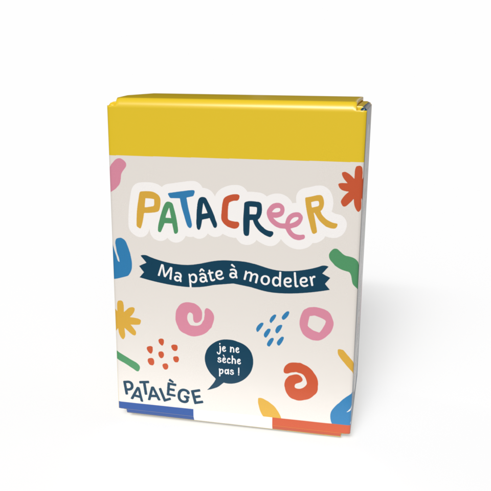 Ma Pâte à Modeler qui ne sèche pas / 9 couleurs disponibles