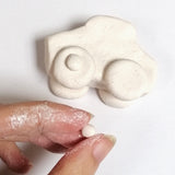 Boite Mes jeux de 2X80G de Pâte à Modeler autodurcissante avec notice pour fabriquer une voiture